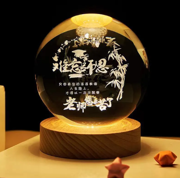 Crystal Ball Night Lamp