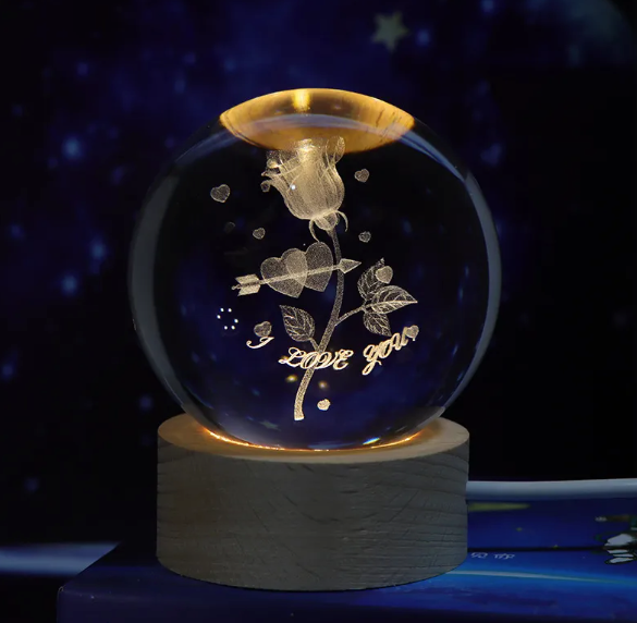 Crystal Ball Night Lamp