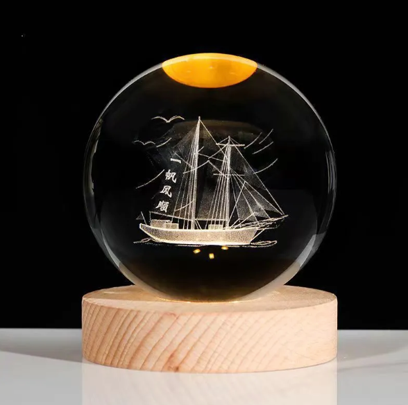 Crystal Ball Night Lamp