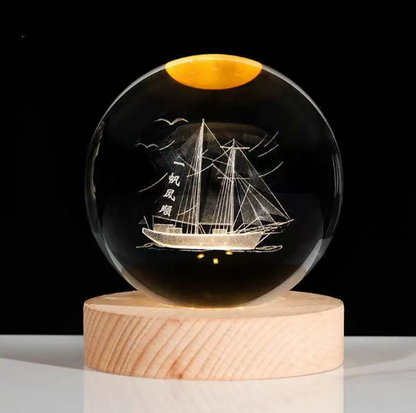 Crystal Ball Night Lamp